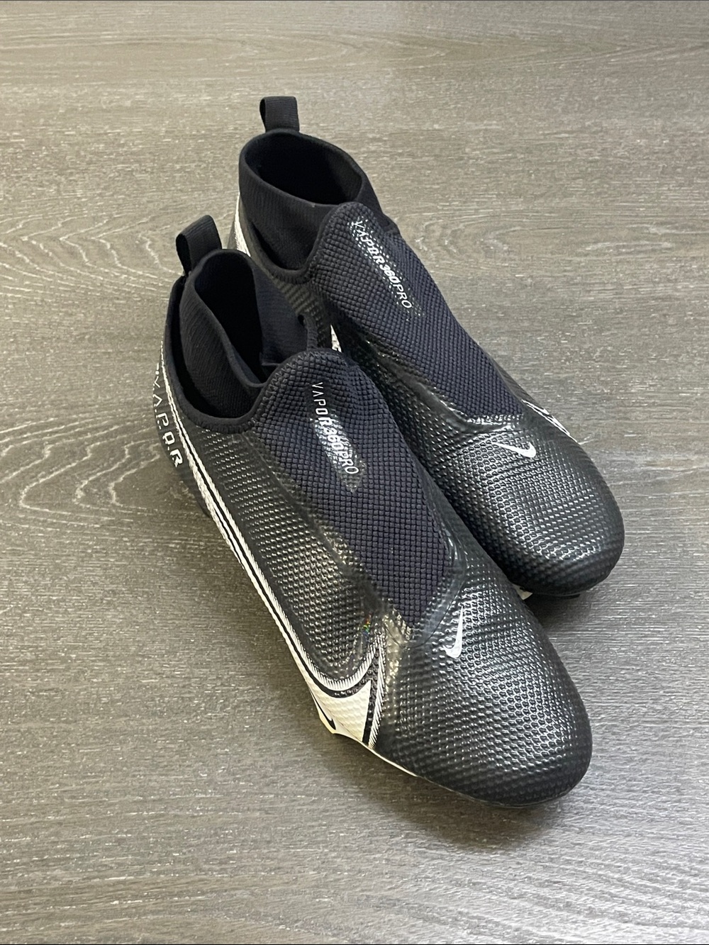 Nike Black Vapor Edge Pro Men's Slip-On Soccer Cleats